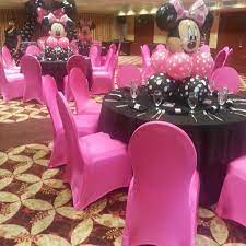 Minnie Mouse Polka Dots Baby Shower Party Ideas Photo 7 Of 10 Minnie Mouse Baby Shower Minnie Baby Shower Baby Shower Balloons