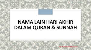 Yaumul hisan adalah nama lain hari kiamat yang berarti hari perhitungan seluruh amal perbuatan manusia.pada hari itu ,amal manusia di hitung dengan cermat dan cepat serta di berikan balasan yang setimpal. Iman Kepada Hari Akhir Dalil Makna Tanda Urgensi Hikmah Contoh