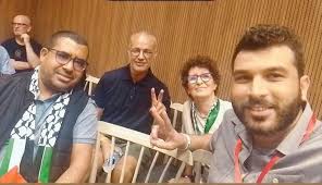 أيوب حبراوي _ خديجة رياضي _ عزيز غالي _ عبد الحق بنقادى أسماء وازنة من  الوفد المغربي المشارك في أسطول الصمود المغاربي نحو غزة المكون من عدد من  الأسماء الأخرى منهم أحمد