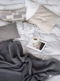 How To Care For Your Bed Linen With Eco Friendly Dry Cleaners Blanc Grey Linen Bedding Bed Linen Design Bed Linens Luxury