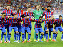 Steaua bukarest fußball trikot home, von zu hause aus saison 2013/14 version stadium, unterstützer unterzeichnete nike in rot/blau. Steaua Bukarest Verliert Name Logo Und Vereinsfarben Internationaler Fussball Kicker