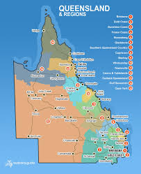The region straddles the tropic of capricorn, after which it is named. Map Of Queensland Queensland Australia S Guide