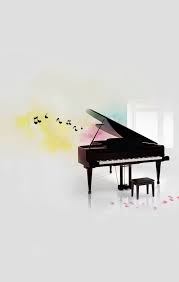 Cat di dinding keren putih. Cute Piano Background Piano Music Piano Art Music Wallpaper