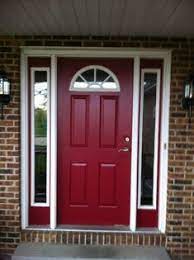 Country redwood by benjamin moore source related stories snow white simply white front door paint color. 5 Meanings Of Red Front Door And Why You Should Have It Interior Design Painted Front Doors Exterior Paint Colors For House House Paint Exterior