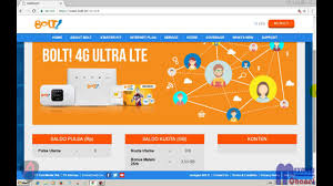 Cara Menggunakan Voucher Pulsa Peket Internet Bolt 4g Youtube