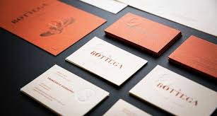 With hues of red and symbolic representation of the chinese food culture helps the chinese restaurant business card to stand out in your pocket. La Bottega Restaurant Business Card Business Card Design Inspiration Restaurant Business Cards Business Card Design Business Card Design Inspiration