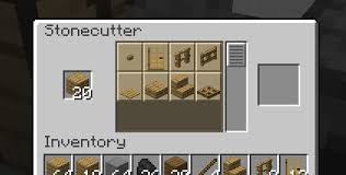 The stonecutter doesn't give enough of a reason to be used. Github Budak7273 Woodcutter Datapack For Minecraft That Allows Crafting Of Wood Products At The Stonecutter In A Similar Fashion To Stone Products