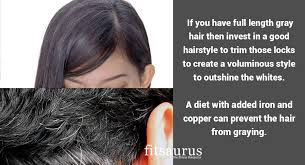 Even though the most common factors of premature greying are stress, genetics and aging it is possible that deficiency of certain vitamins can be responsible for this condition too. 8 Stylish Ways To Handle Premature Graying Of Hair