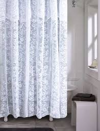 Romance White Or Ivory Lace Shower Curtain Lace Shower Curtains Fabric Shower Curtains Cottage Bathroom Inspiration