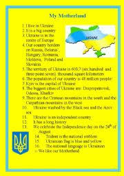 Free interactive exercises to practice online or download as pdf to print. Ukraine Worksheets