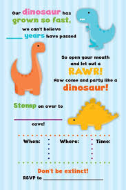 rawr free dinosaur birthday party printables my silly squirts