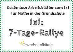 We did not find results for: Teste Dein Wissen 1x1 Rallye Uber 7 Tage Es Gibt 7 Arbeitsblatter Mit Je 60 Aufgaben Zum 1x1 Fur Matheunterricht Mathematikunterricht Mathespiele Grundschule
