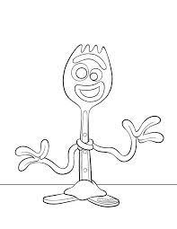 Disney fans will flip over this giant list of free printable disney coloring pages. Forky Coloring Sheet Google Search Tinkerbell Coloring Pages Toy Story Coloring Pages Coloring Sheets