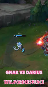 Gnar vs Darius (Boomerang Technik) #leagueoflegends #gnar #darius #lea...