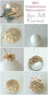 Diy Christmas Ornament Paper Ball By Max And Me Age Your Own Pages Or Use Vintage Book Pages Domashnee Rozhdestvo Rozhdestvenskie Podelki