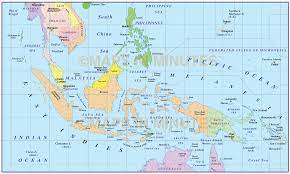 Indonesia continues to face low intensity armed resistance in papua by the separatist free papua note 1: Malaysia Indonesia Simple Political Map 10m Scale In Illustrator And Editable Pdf Formats