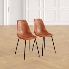 Connor Upholstered Dining Chair Reviews Joss Main Dining Chairs Brown Leather Chairs Upholstered Side Chair