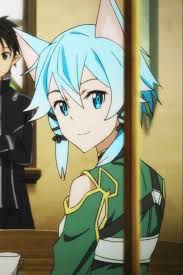 Neko Sinon Is Happy Sword Art Sword Art Online Wallpaper Sword Art Online