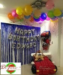 <p>balloons are perfect for any party decoration. Balloon Decorations For Weddings Birthday Parties Balloon Sculptures In Kuching And Miri Sarawak Cars Theme Balloon Decoration