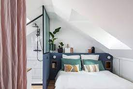 A small eclectic bedroom with a wooden bed. Modern Small Bedroom Ideas 20 Space Saving And Stylish Ideas For Every Home