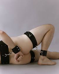 Bdsm-gear for Men Black Submissive Man BDSM Restraints - Etsy Israel