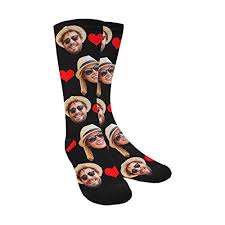 Just upload your photo and our designers would do the. Gucci Tiger Socks Custom Photo Pet Face Socks Love Heart Crew Socks With 2 Faces For Men Women Customhb