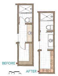 Check spelling or type a new query. Closet Into Bathroom Google Search Bathroom Floor Plans Bathroom Layout Narrow Bathroom