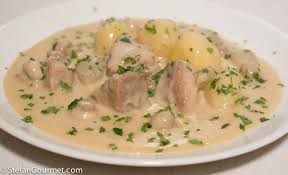 Blanquette De Veau Sous Vide Creamy Veal Stew Veal Stew Veal Classic French Dishes