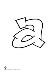 Bubble graffiti letter balloon alphabet printable free printable lowercase . Graffiti Lowercase Letter A Woo Jr Kids Activities Children S Publishing Graffiti Lettering Graffiti Letters Styles Bubble Letters Alphabet