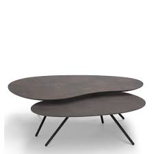 Get 5% in rewards with club o! Cirrus Coffee Table Set Inc 120cm Table In Bronze 0794ga 90cm Table In Bronze 0794ga Black Frame Coffee Tables Fishpools