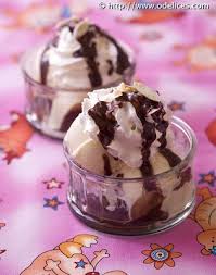Coupe Glacee Dame Blanche Recette Coupe Glacee Glace Maison Coupe De Glace