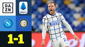 Die begegnung zwischen internazionale und mailand in der übersicht. Handanovic Im Pech Eriksen Rettet Inter Einen Punkt Neapel Inter Mailand 1 1 Serie A Dazn Youtube