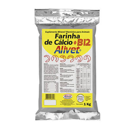 FARINHA DE CALCIO B12- ALIVET