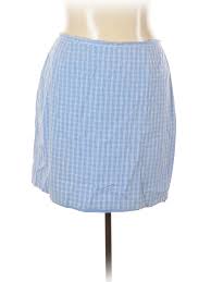 Details About Casual Corner Women Blue Casual Skirt 2x Plus