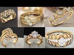 Golden Wedding Rings For Women 2019 On Sale Near Me Ideas Wedding Ring Design Gold Gold Ring Designs Wedding Ring Designs