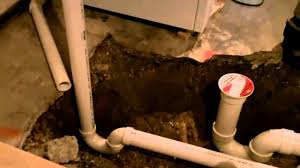 Install a ½ inch copper water line to the location of your new toilet. Plumbing Rough In Complete Youtube