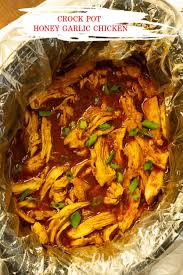 If you have struggled with dry chicken in the slow cooker in. Crock Pot Honey Garlic Chicken Recipe Sweet Sticky Chicken In A Delicious Honey Garl Crockpot Recipes Slow Cooker Honey Garlic Chicken Garlic Chicken Recipes