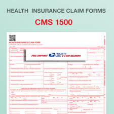 Cms 1500 Health Insurance Paper Claim Forms 02 12 Free