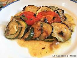 Tomates Et Courgettes Au Four A La Provencale Recette Recette Tomate Courgette Au Four Recette