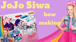 See how jojo siwa makes and swears her own bows in this set. Making Jojo Bows Jojo Siwa Make Your Own Jojo Bows Kit Youtube