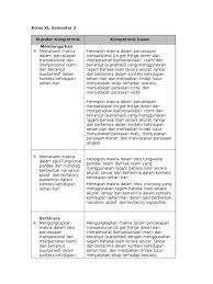Mata pelajaran bahasa inggris untuk sekolah dasar (sd)/madrasah ibtidaiyah (mi) a latar belakang bahasa memiliki peran sentral dalam perkembangan intelektual, sosial, dan emosional peserta didik dan merupakan penunjang keberhasilan dalam mempelajari semua bidang. Sk Dan Kd B Inggris Kelas Xi Sem Ii Pdf