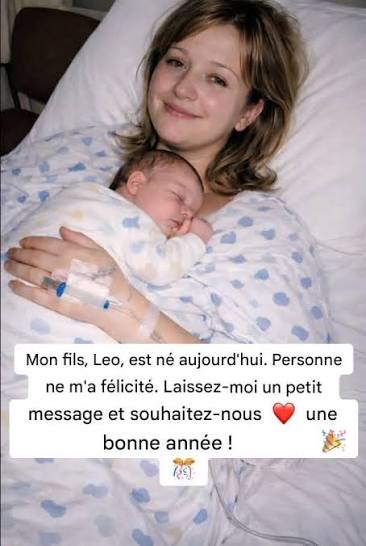 Alizée folle de joie de voir sa famille s'agrandir, ce cliché plein de  tendresse : “Welcome Baby Léon”