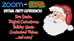 We might not be able to do it in person this year, but we're certain this alternative will work just as well. Zoom With Santa Zoom Holiday Party Virtual Santa Party Experiences Youtube