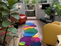 Sonya Winner Bubbles Runner: Handmade Multicolored Wool Rug | stupidDOPE |  Est. 2008