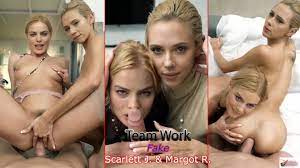 Fake Scarlett Johansson & Margot Robbie 