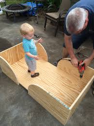 When deflated, this bed rail takes up next to no room and can easily be stuffed at. Easy Diy Toddler Bed In The Mamahood Diy Toddler Bed Toddler Floor Bed Diy Toddler
