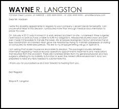 Your appeal letter is your chance to share your side of the situation. Disability Appeal Letter Example Letter Samples Templates