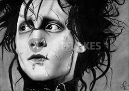 Edward Scissorhands Drawing Art Prints And Posters By Fruzsina Nagy Artflakes Com Edward scissorhands by arashicat on deviantart. edward scissorhands drawing art prints