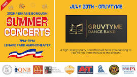 Gruvtyme at Perkasie Concert in the Park