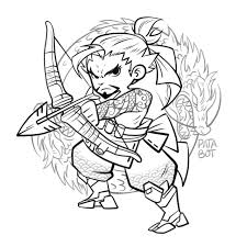 Is creating illustrations, coloring pages and more! Pat On Twitter Hanzo Overwatch